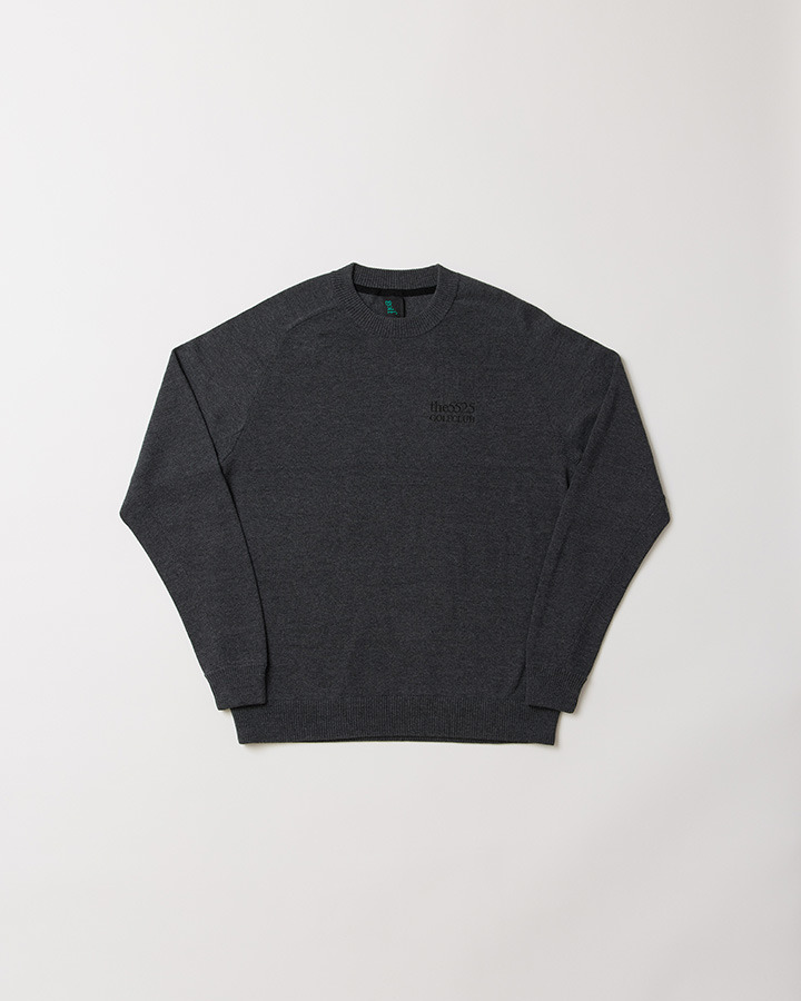 R/SLEEVE GOLF SWEATER 詳細画像 GRAY 1