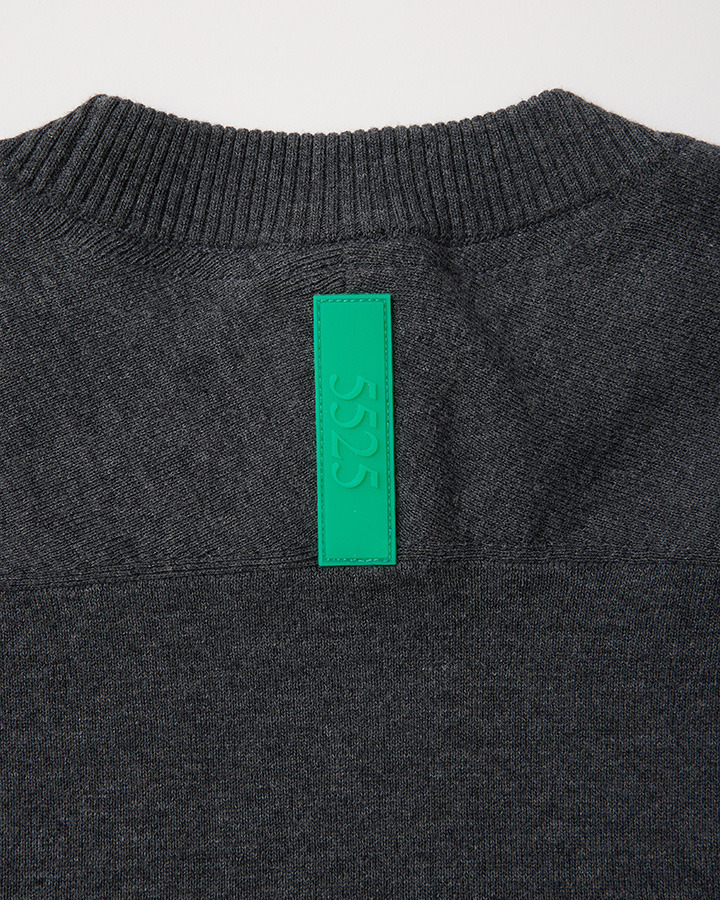 R/SLEEVE GOLF SWEATER 詳細画像 GRAY 6