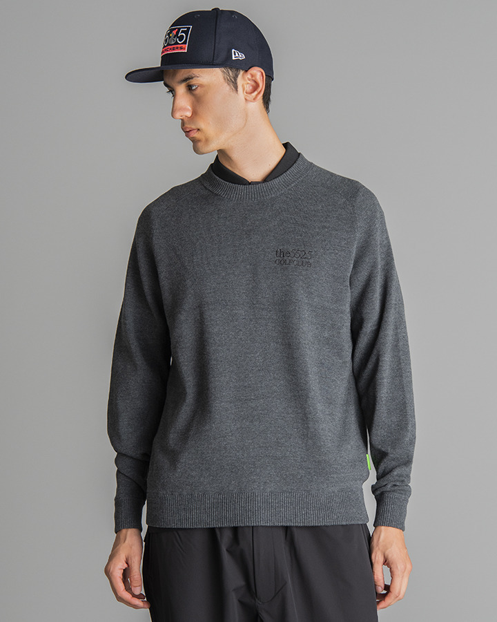 R/SLEEVE GOLF SWEATER 詳細画像 GRAY 7