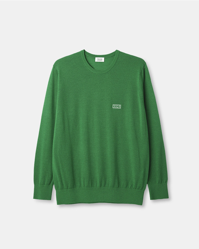 5525 CREW NECK H/G SWEATER 詳細画像 GREEN 1