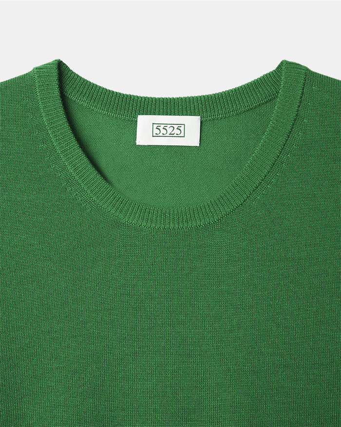 5525 CREW NECK H/G SWEATER 詳細画像 GREEN 2