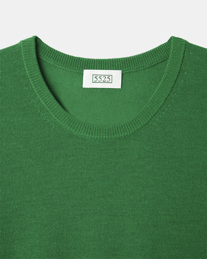 5525 CREW NECK H/G SWEATER 詳細画像 GREEN 2