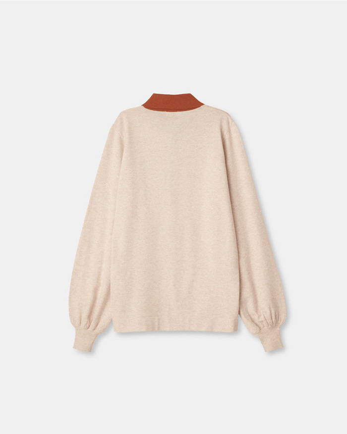 【WOMEN'S】5525W PUFF SLEEVE PL SWEATER 詳細画像 BEIGE 5