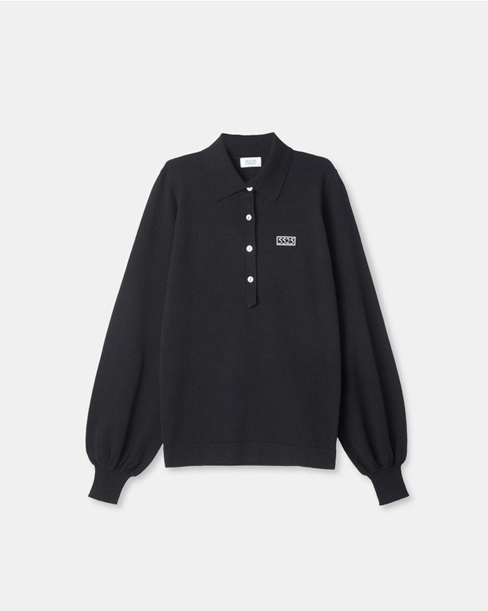 【WOMEN'S】5525W PUFF SLEEVE PL SWEATER 詳細画像 BLACK 1