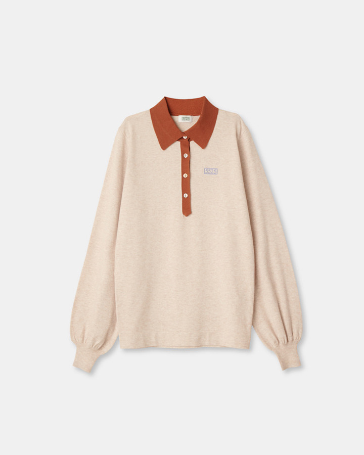 【WOMEN'S】5525W PUFF SLEEVE PL SWEATER 詳細画像 BEIGE 1