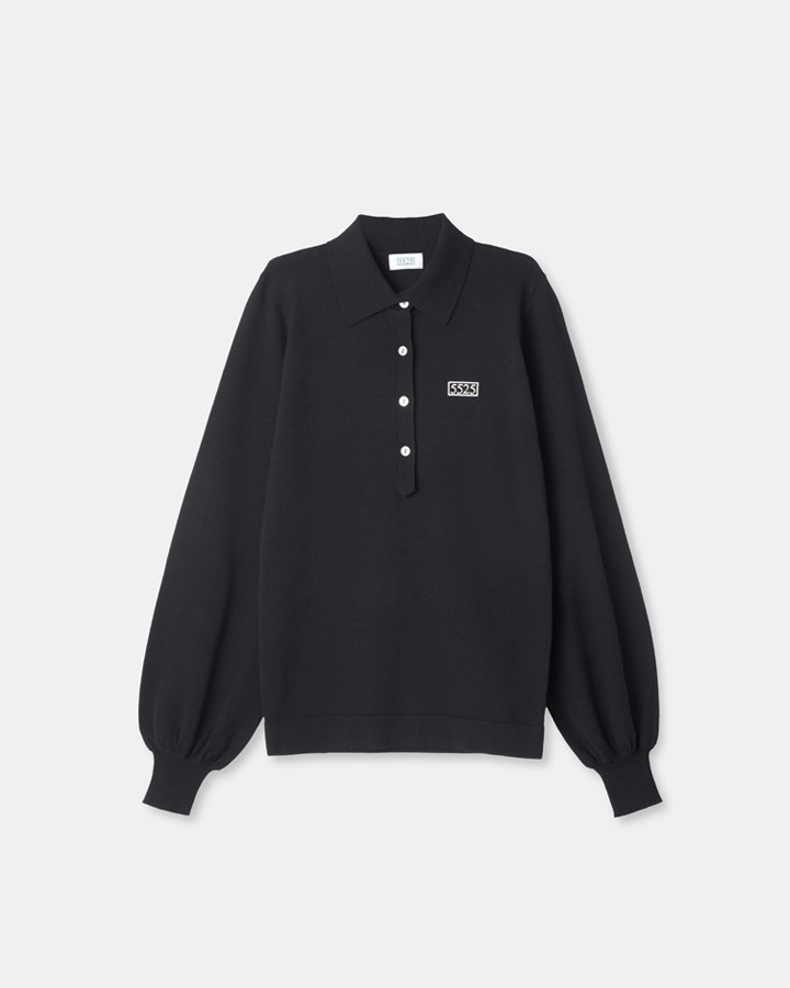 【WOMEN'S】5525W PUFF SLEEVE PL SWEATER 詳細画像 BLACK 1