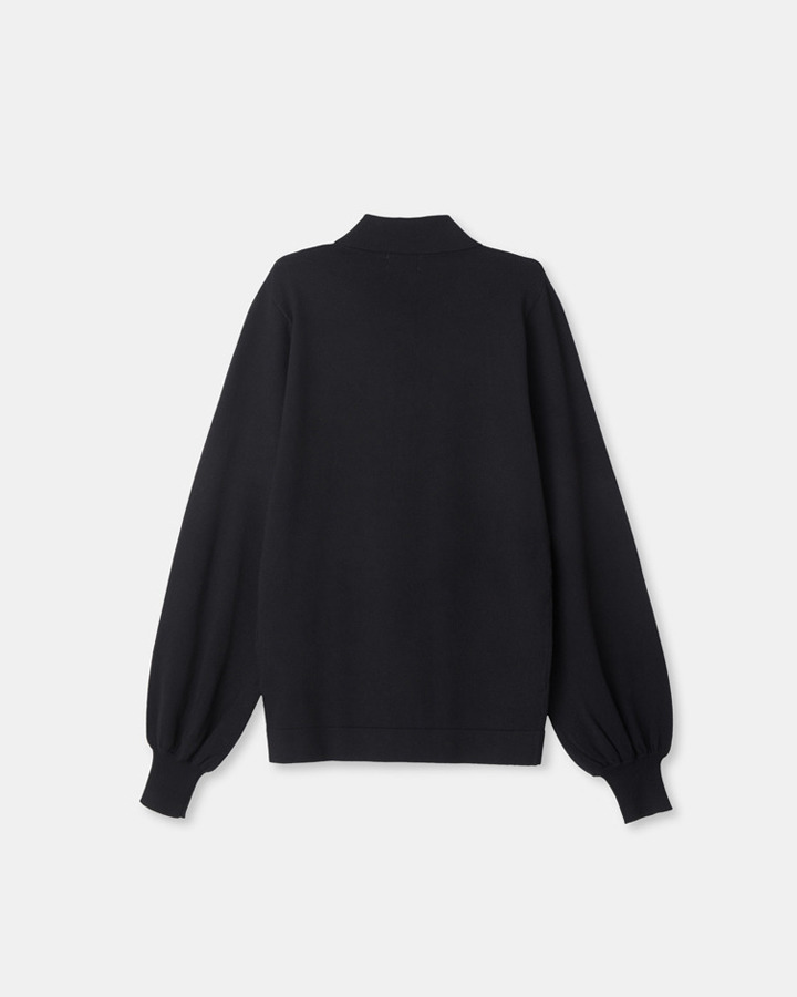 【WOMEN'S】5525W PUFF SLEEVE PL SWEATER 詳細画像 BLACK 5