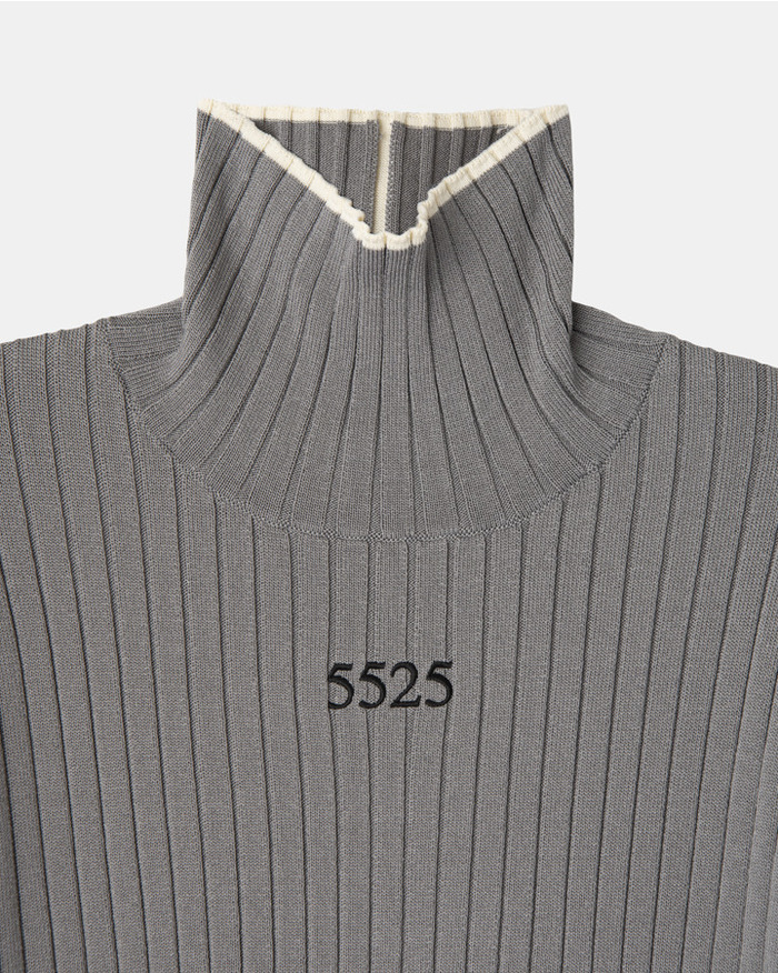 【WOMEN'S】5525W RIB TURTLE SWEATER 詳細画像 GRAY 2