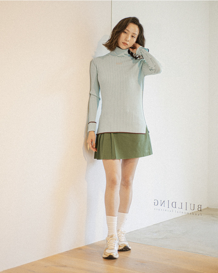 【WOMEN'S】5525W RIB TURTLE SWEATER 詳細画像 GRAY 8